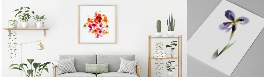 Floral collection - Floral art prints, stationery and gifts